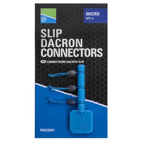 Conector Preston Innovations Slip Dacron Connectors