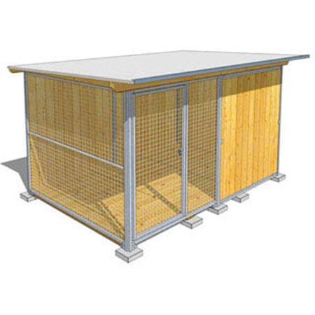 Confort Kennel Difac Grillage D'angle
