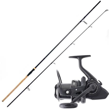 Conjunto Carpa Daiwa Black Widow Carp + Regal Carp Cork