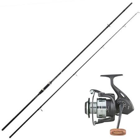 Conjunto Carpa Prowess Scorpium X + Moulinet Carp Instinct X Fd