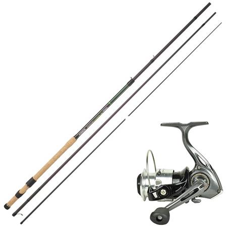 Conjunto + Carreto Strike Trout 081Fd Garbolino Optima Fi + Moulinet Strike Trout 081Fd