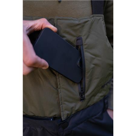 CONJUNTO CASACO E CALÇAS HOMEM - PRETO/CAQUI GRADE LAYERED 3 IN 1 THERMAL SUIT - NOIR/KAKI