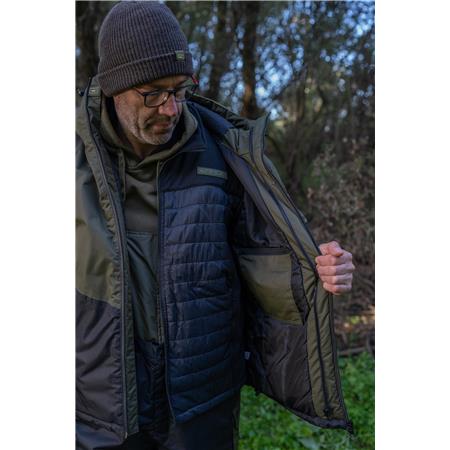 CONJUNTO CASACO E CALÇAS HOMEM - PRETO/CAQUI GRADE LAYERED 3 IN 1 THERMAL SUIT - NOIR/KAKI