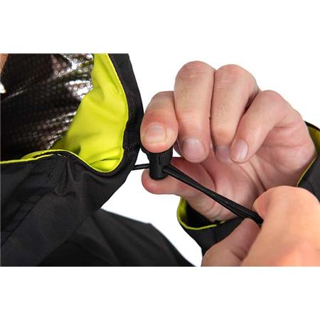 CONJUNTO CASACO E JARDINEIRA HOMEM - PRETO FOX MATRIX THERMA FOIL WINTER SUIT - NOIR