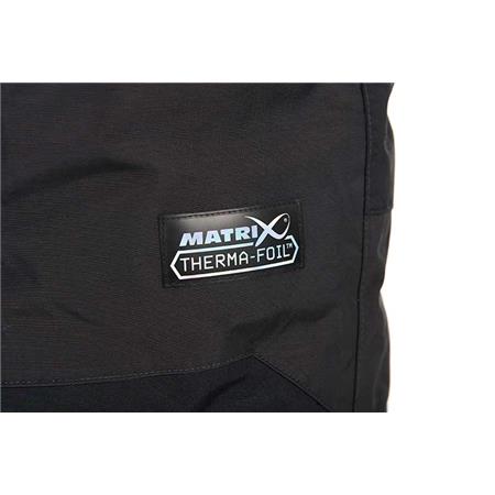 CONJUNTO CASACO E JARDINEIRA HOMEM - PRETO FOX MATRIX THERMA FOIL WINTER SUIT - NOIR
