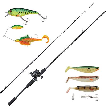 Conjunto Casting Abu Garcia Fast Attack Pro Casting Combo