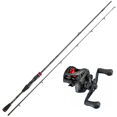 Conjunto Casting Daiwa Megaforce + Moulinet Pr 100 L