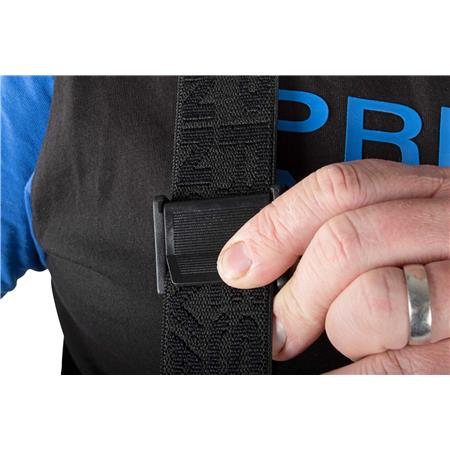 CONJUNTO DE CHAQUETA Y PETO PARA HOMBRE PRESTON INNOVATIONS DF ULTRA SUIT - NOIR