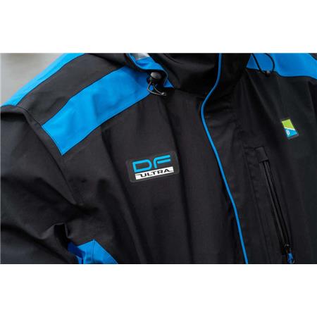 CONJUNTO DE CHAQUETA Y PETO PARA HOMBRE PRESTON INNOVATIONS DF ULTRA SUIT - NOIR