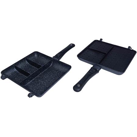 CONJUNTO DE COZINHA RIDGE MONKEY CONNECT COMBI & STEAMER XXL GRANITE EDITION