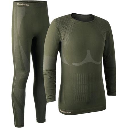 Conjunto De Ropa Interior Para Hombre Deerhunter Mens Performance Set - Forest Night