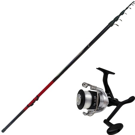 Conjunto De Spinning Telescópico Autain Destiny Trout + Mx