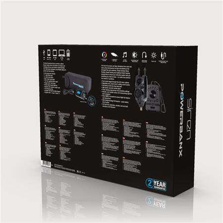 CONJUNTO DETETOR DE TOQUE NASH SIREN R4 POWERBANX 80K BUNDLE