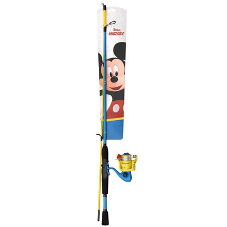Conjunto Listo Para Pescar Shakespeare Disney Mickey Combo