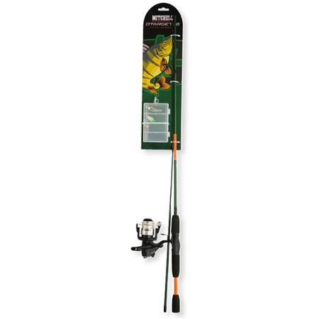 Conjunto Mitchell Carnassier Target Ii Spinning Combo