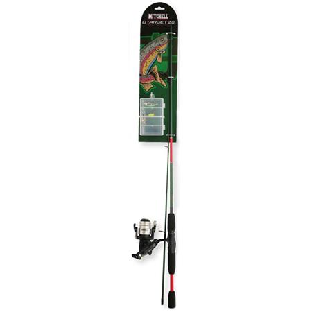 Conjunto Mitchell Trout Target Ii Spinning Combo