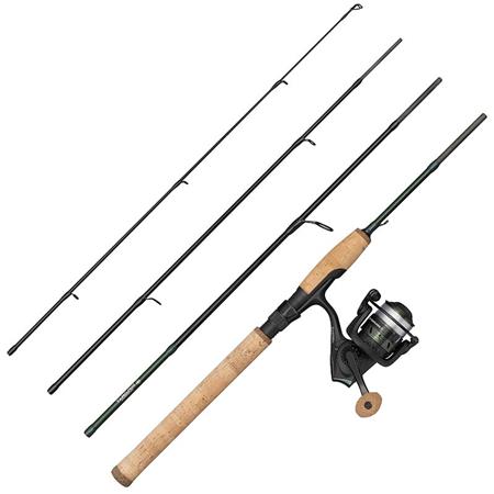CONJUNTO SPINNING ABU GARCIA DIPLOMAT WILDERNESS SURVIVAL 4PC COMBO