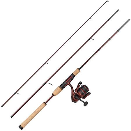 Conjunto Spinning Abu Garcia Tormentor2 Travel Spinning Combo