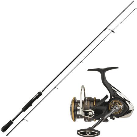 Conjunto Spinning Major Craft Basspara X & Daiwa Legalis Lt