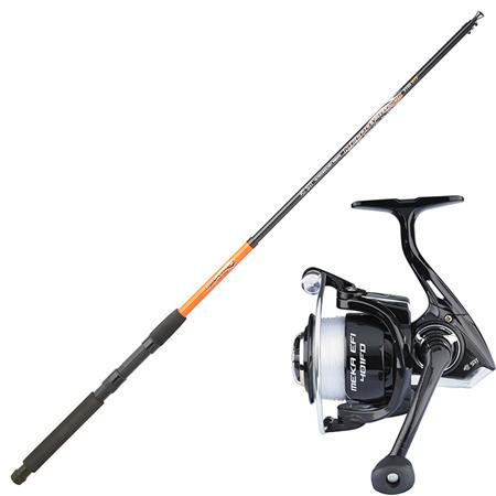 Conjunto Spinning Srt Fish Instinct Melody Telespin + Meka Efi Fd