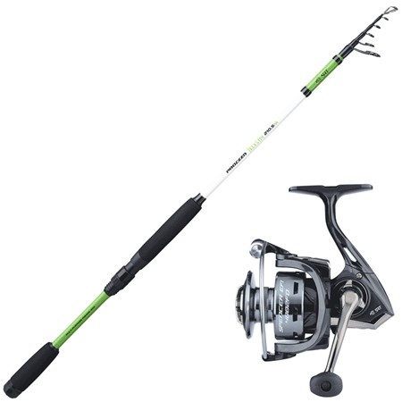 Conjunto Spinning Srt Proceed Telespin + Carrete Spencer Efi Fd