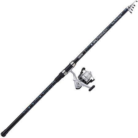 Conjunto Spinning Telescópicosuporte Mitchell Adventure Ii