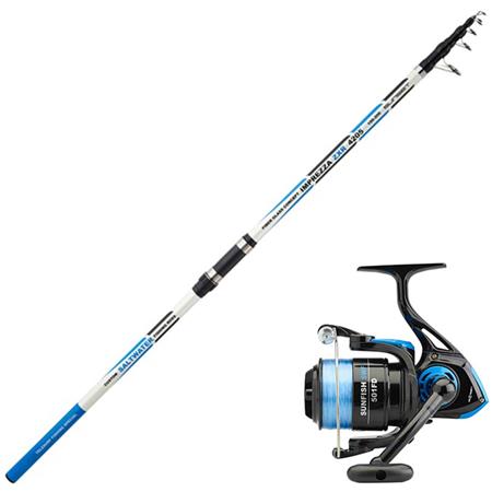 Conjunto Surf Telescópico Suporte Sunset Imprezza Zxr + Sunfish Swf 651 Fd