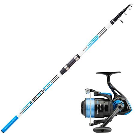 Conjunto Surf Telescosuporte Sunset Picada Zxr + Sunfish Swf 601 Fd