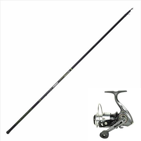 Conjunto Telescópico Ajustável Garbolino Serenity R + Strike Trout