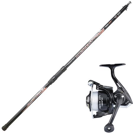 Conjunto Telescópico Posado Srt Fish Instinct Mystery Telepike + Meka Efi Fd