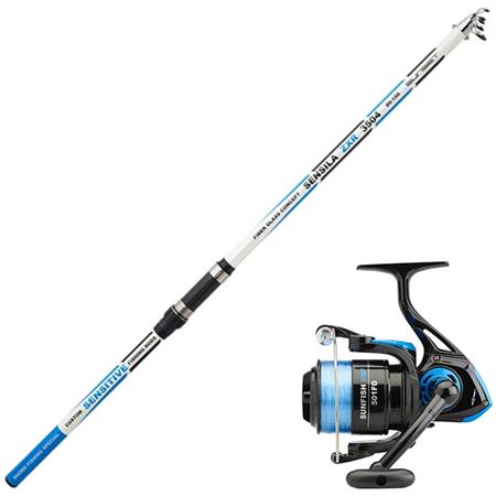 Conjunto Telescópico Sunset Sensila Zxr + Sunfish Swf 601 Fd