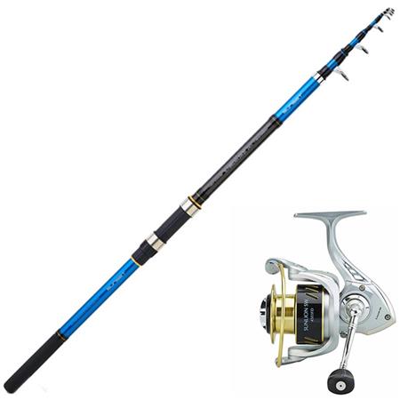 Conjunto Telescópico Sunset Sunbream Sw20 + Sunlion Swf 4503 Fd