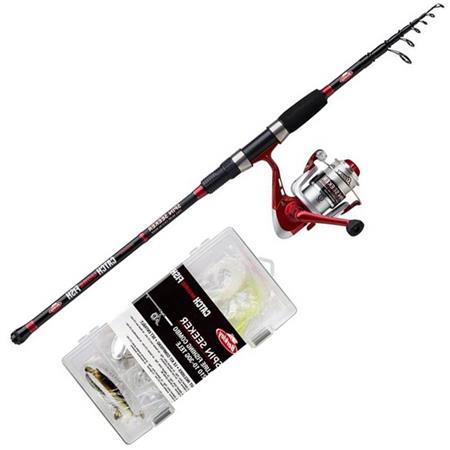 Conjunto Télescosuporte Berkley Catch More Fish Spin Tele Combo