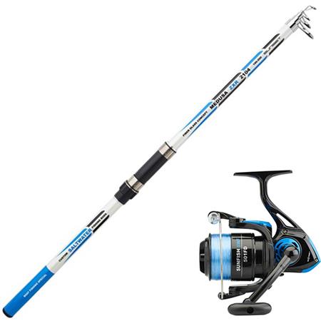 Conjunto Télescosuporte Sunset Medusa Zxr + Sunfish Swf 501 Fd