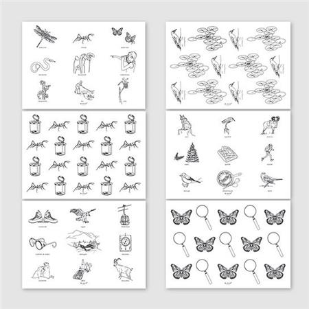 CONJUNTOS DE MESA BINGO COLLECTION NATURE