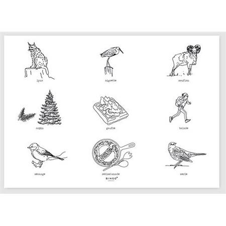 CONJUNTOS DE MESA BINGO COLLECTION NATURE