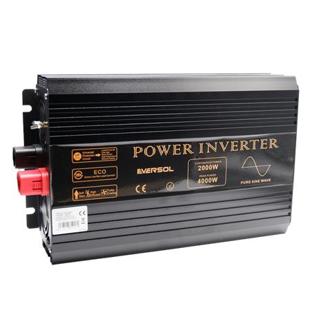 Converdeisseur Eversol Pur Sinus 2000W 12V/230V