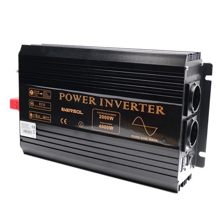 CONVERTER EVERSOL PUR SINUS 2000W 12V/230V