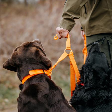 CORREA PERRO EUROHUNT ENTRAINEMENT 3 EN 1 AVEC MOUSQUETONS