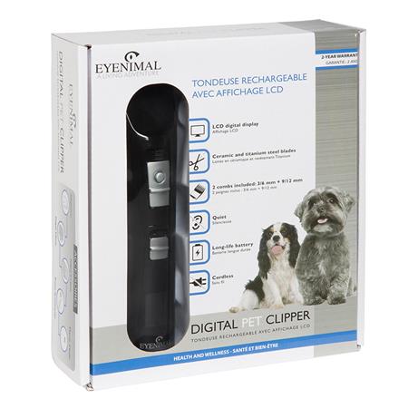 CORTADOR ELÉTRICO EYENIMAL SANS FIL POUR CHIEN