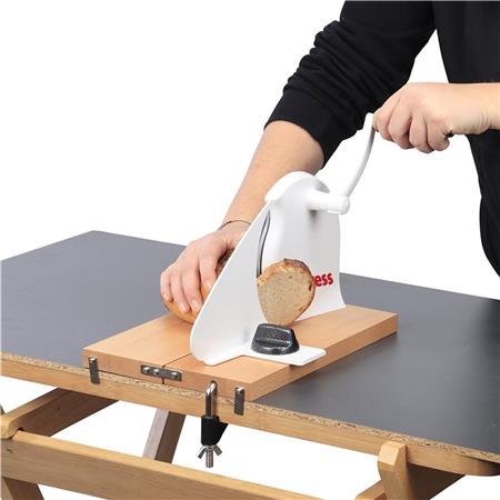 CORTADORA MANUAL TOM PRESS PLATEAU BOIS PLIABLE