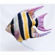 Coussin décoratif Icône de poisson crampon stingray. personnage de