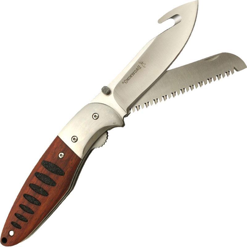 Couteau browning hunt n gut hardwood