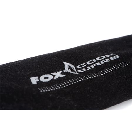 COUVERTS FOX COOKWARE BLACK STAINLESS CUTLERY SET