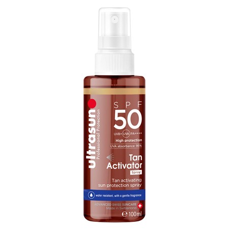 Crema Solare Ultrasun Tan Activator Spray Spf50 100 Ml