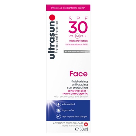CREMA SOLARE ULTRASUN VISO SPF 30