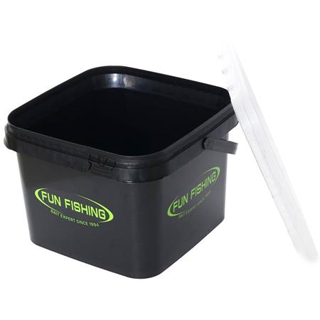 Cubo Cuadrado Fun Fishing Con Tapa