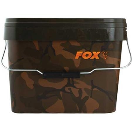 Cubo De Carnada Fox Camo Square Buckets