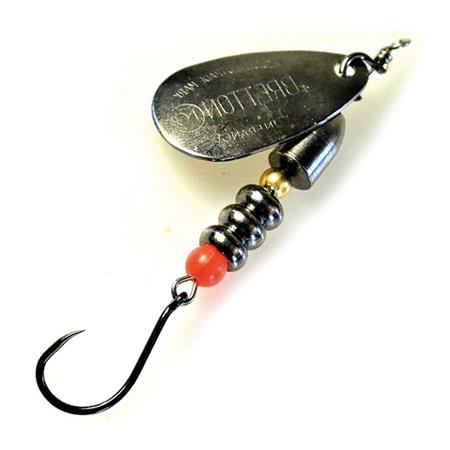 Cucharilla Giratoria Bretton No Kill Negro Acero