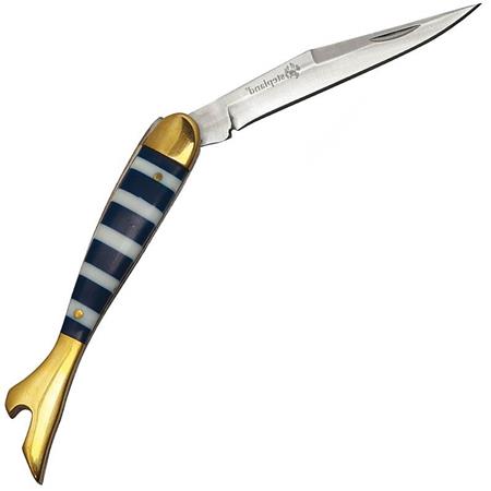 Cuchillomancia Nácar Azul Stepland Manche Nacre Bleu